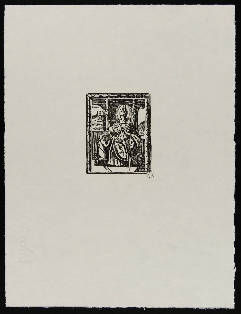 estampe Saint Nicolas 1957.10.15 Photo