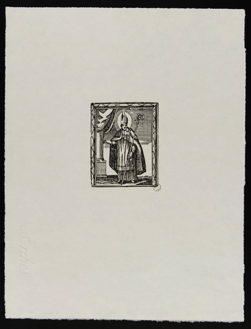 estampe Saint Nicolas 1957.10.18 Photo