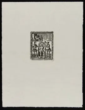 estampe Saint martyre 1957.10.19  Photo