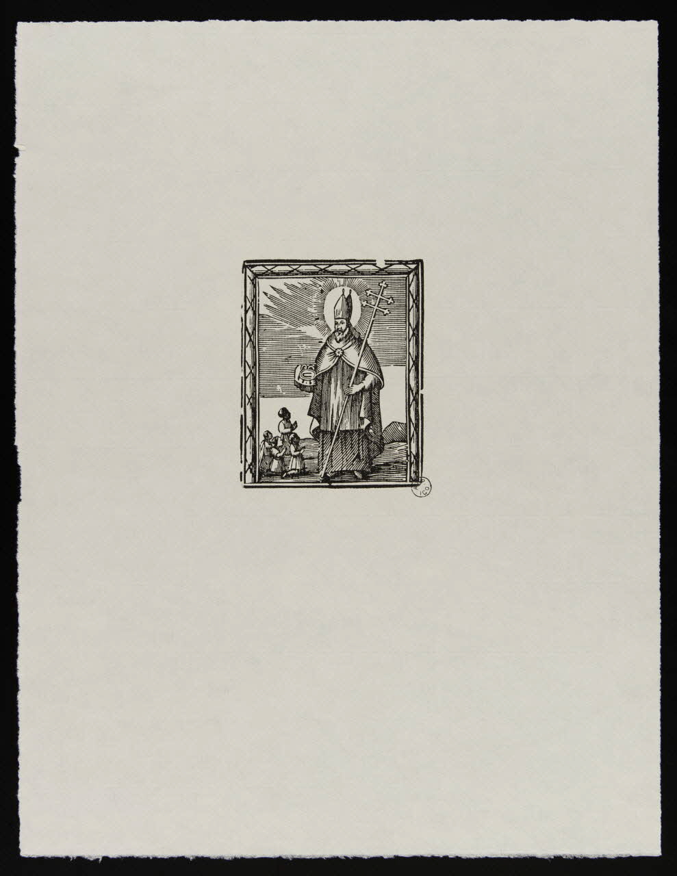 estampe Saint Nicolas 1957.10.21 Photo