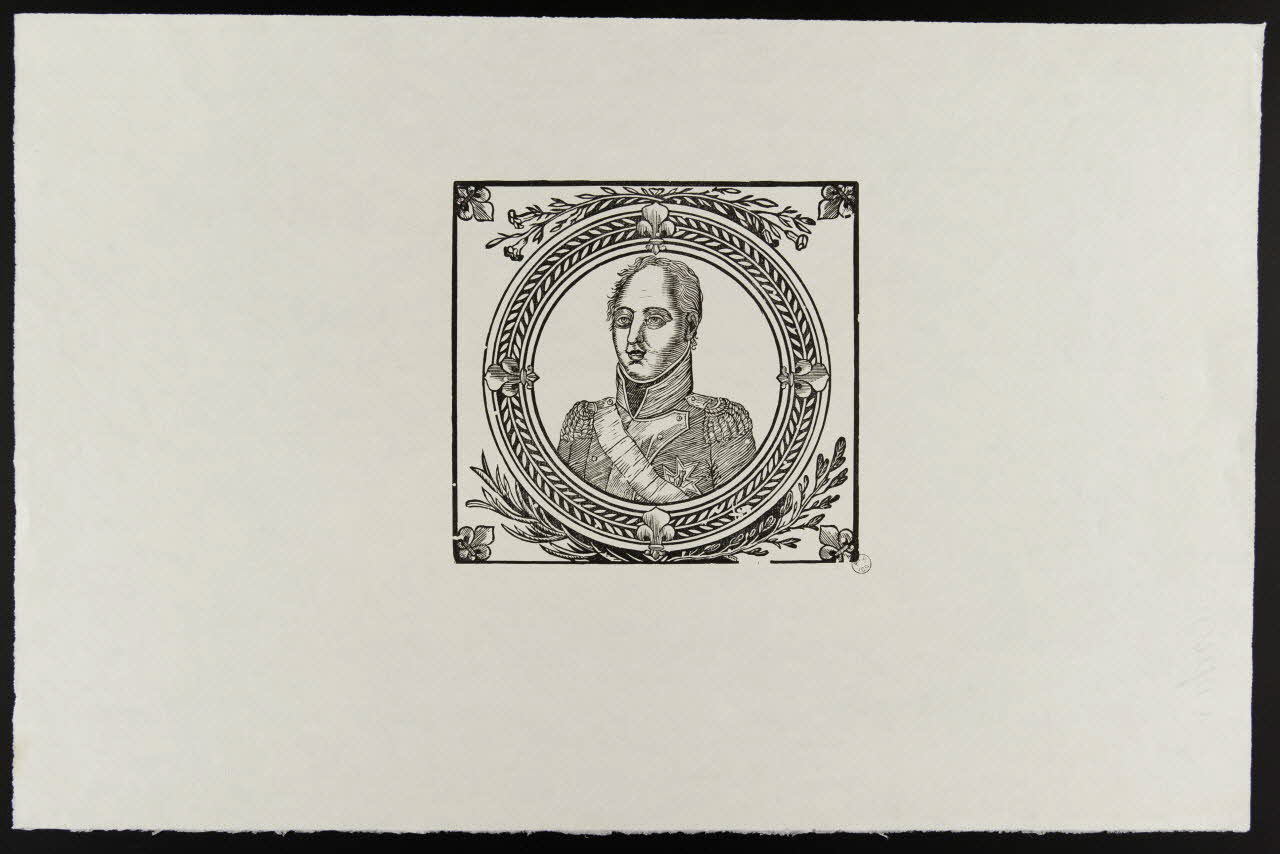 imagerie ancienne PORTRAIT DE S.A.R. LE DUC D'ANGOULÊME 1957.10.5 Photo