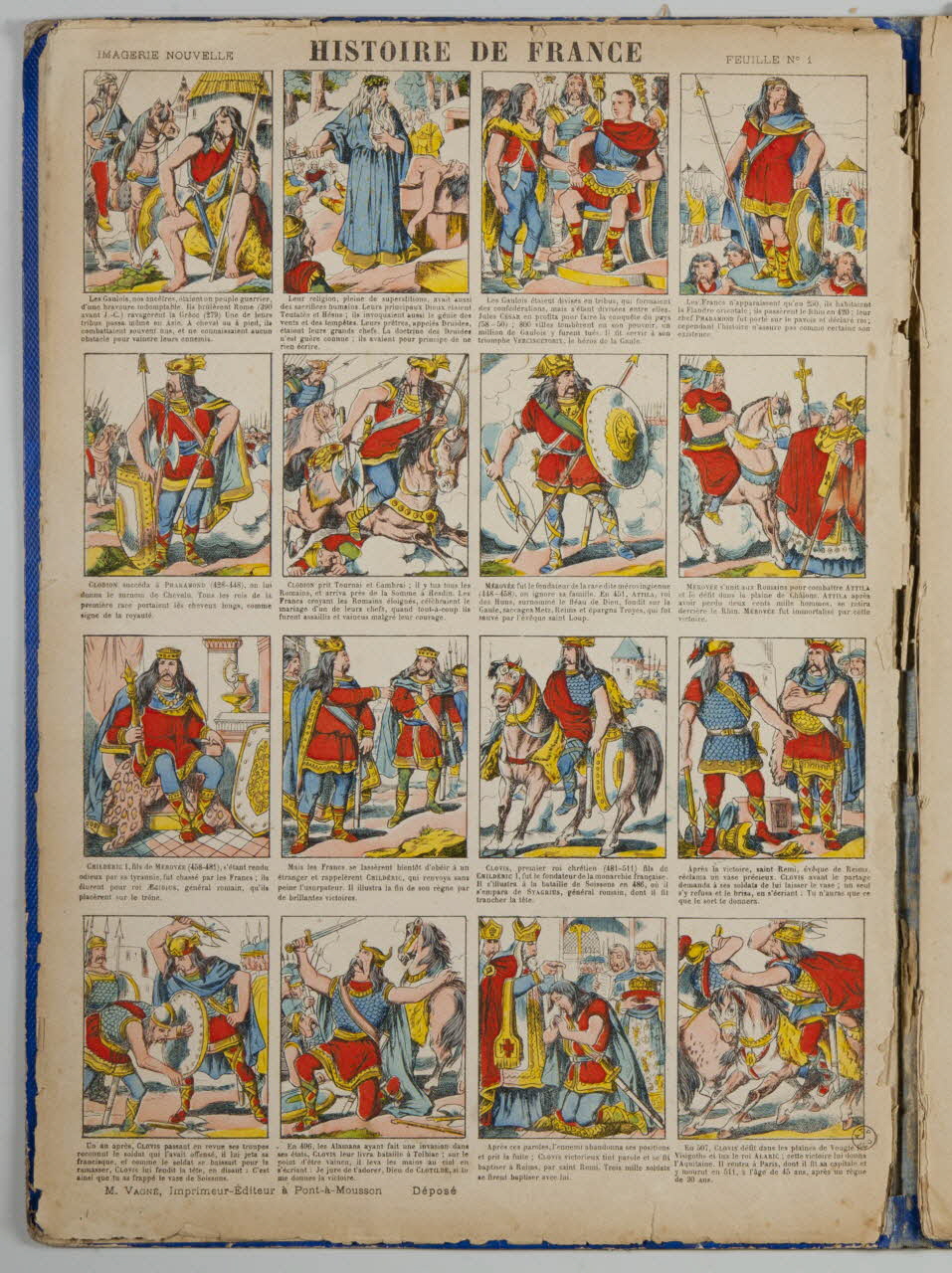 album HISTOIRE DE FRANCE 1957.112.1.1 Photo