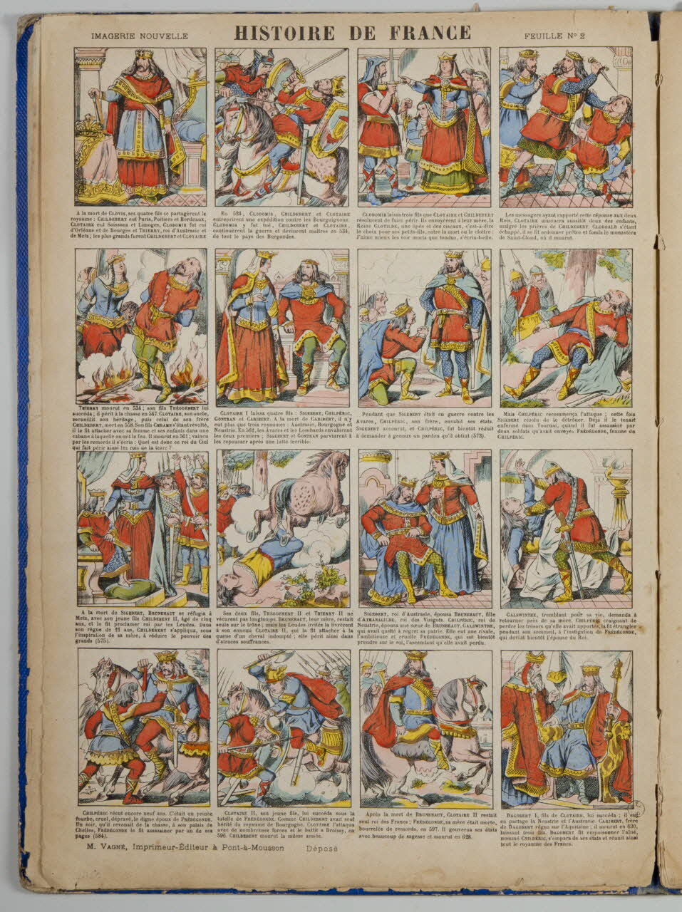 album HISTOIRE DE FRANCE 1957.112.1.2 Photo