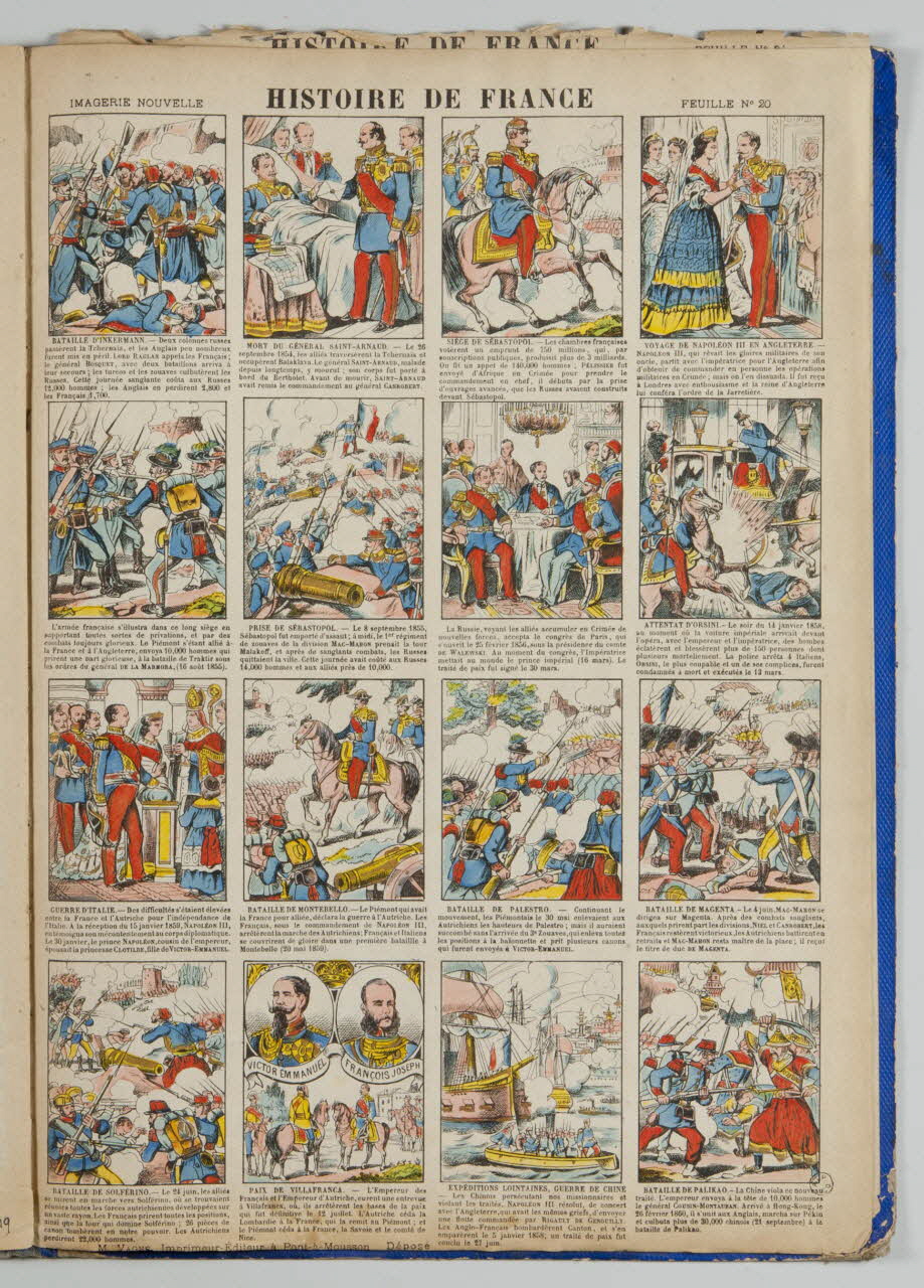 album HISTOIRE DE FRANCE 1957.112.1.20 Photo