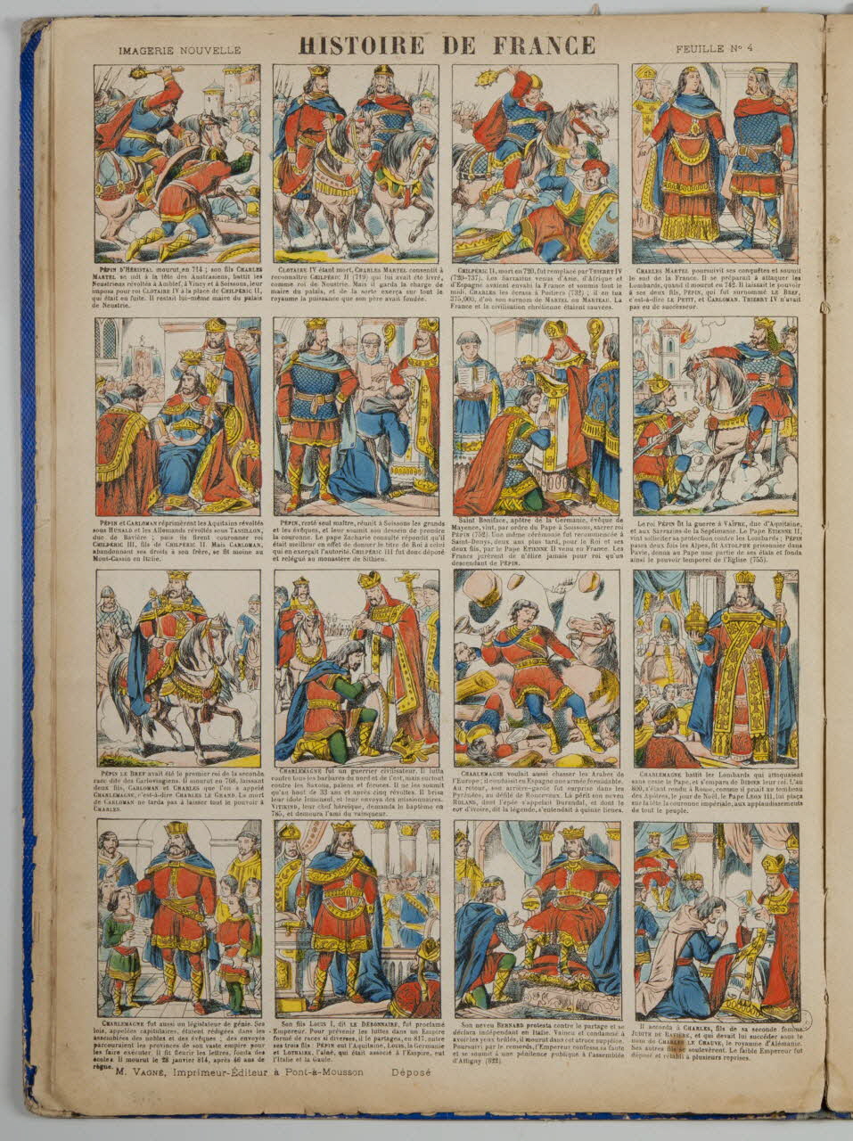 album HISTOIRE DE FRANCE 1957.112.1.4 Photo