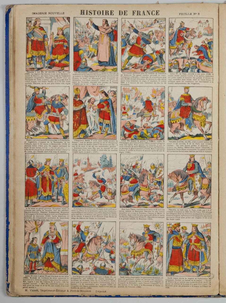 album HISTOIRE DE FRANCE 1957.112.1.6 Photo