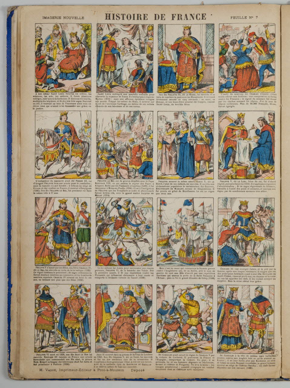 album HISTOIRE DE FRANCE 1957.112.1.7 Photo