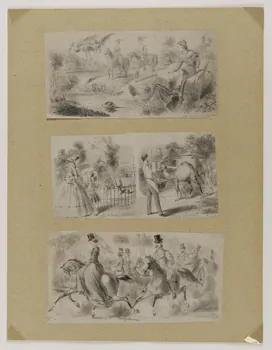François-Charles Pinot dessin Longchamp 1847-1874 1957.131.107 Photo