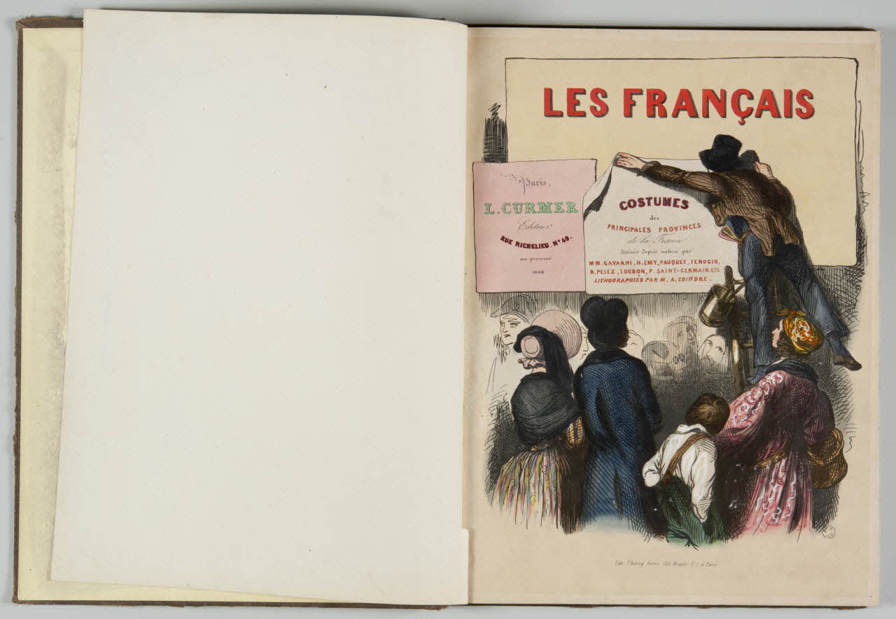 Coindre M.A. ; Thierry Frères ; Curmer L. élément d'ensemble LES FRANCAIS 1842 1957.138.1.1 Photo