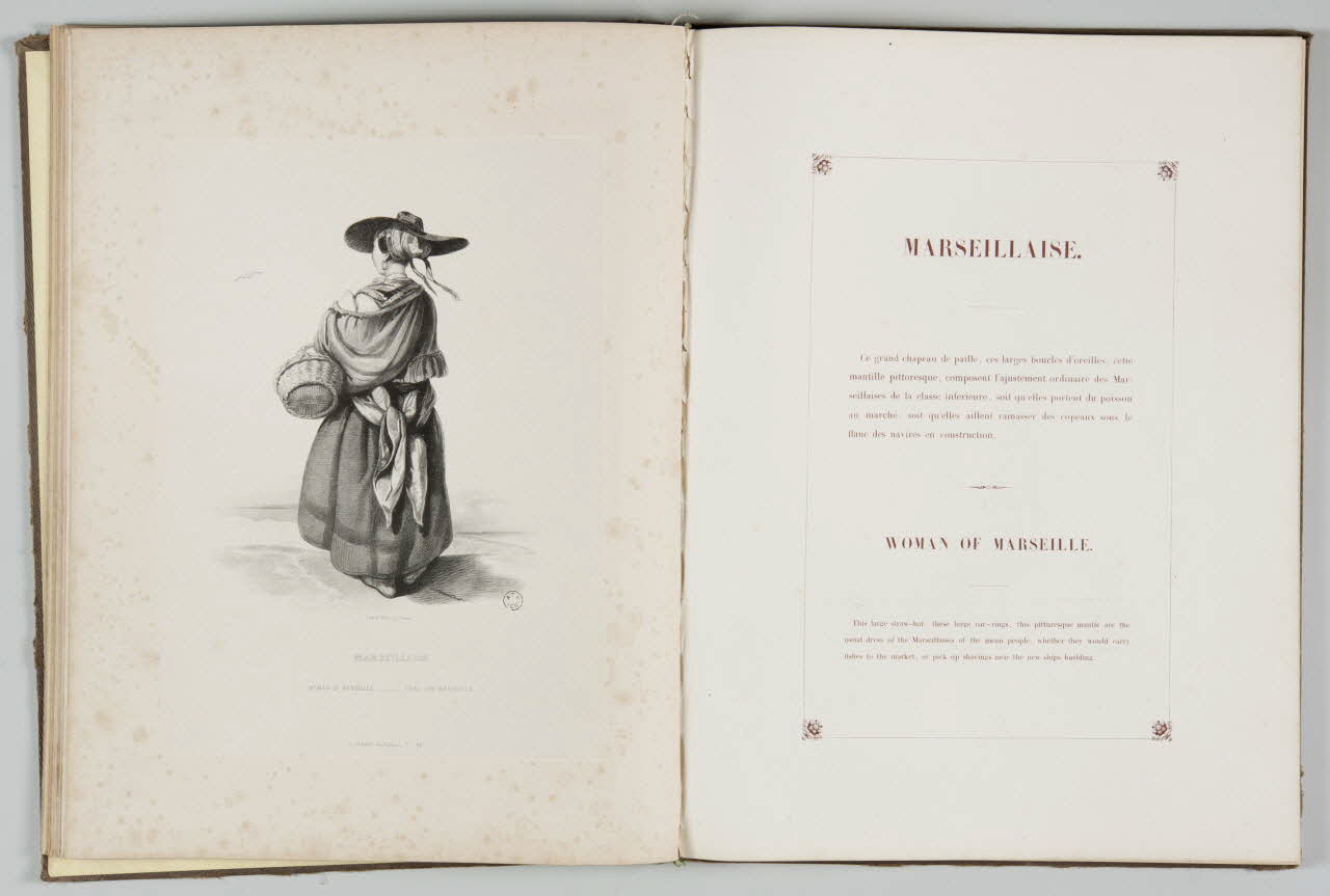 Coindre M.A. ; Thierry Frères ; Curmer L. élément d'ensemble MARSEILLAISE 1842 1957.138.1.14 Photo