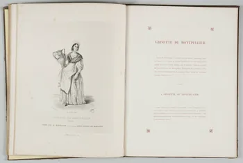 François Fortuné Antoine Férogio ; Coindre M.A. ; Thierry Frères élément d'ensemble GRISETTE DE MONTPELLIER  (Languedoc.) 1842 1957.138.1.16  Photo