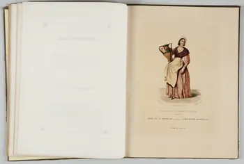 François Fortuné Antoine Férogio ; Coindre M.A. ; Thierry Frères élément d'ensemble GRISETTE DE MONTPELLIER  (Languedoc.) 1842 1957.138.1.17  Photo