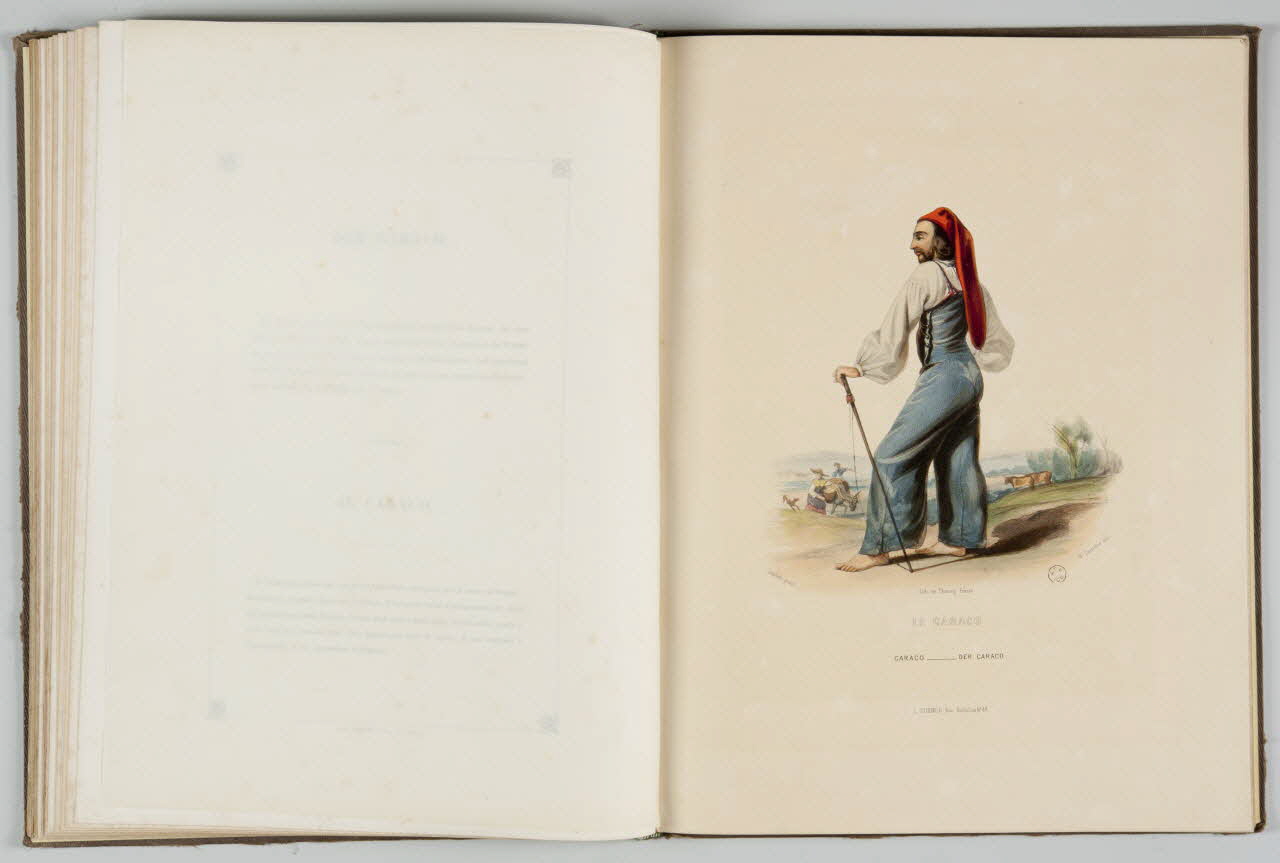 Loubon ; Coindre M.A. ; Thierry Frères ; Cur élément d'ensemble LE CARACO 1842 1957.138.1.23 Photo