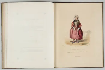 Saint Germain P. ; Coindre M.A. ; Thierry Frères élément d'ensemble LA MARIEE DU BOURG DE BATZ. 1842 1957.138.1.25  Photo