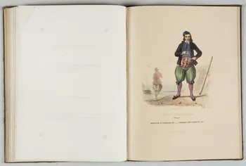Saint Germain P. ; Coindre M.A. ; Thierry Frères élément d'ensemble HOMME DE PLOUNEOUR-TREZ  (Bretagne) 1842 1957.138.1.27  Photo