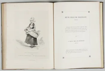 Saint Germain P. ; Coindre M.A. ; Thierry Frères élément d'ensemble JEUNE FILLE DE FOUESNANT. 1842 1957.138.1.30  Photo
