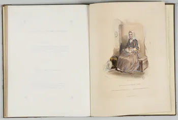 Saint Germain P. ; Coindre M.A. ; Thierry Frères élément d'ensemble JEUNE FILLE DU GRAND-ERGUE. 1842 1957.138.1.33  Photo