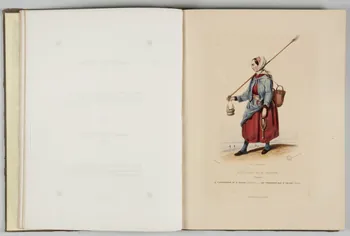 Loubon ; Coindre M.A. ; Thierry Frères ; Cur élément d'ensemble PECHEUSE DE St. VALERY. (Somme.) 1842 1957.138.1.5  Photo