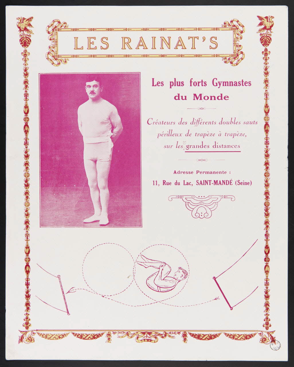 affiche LES RAINAT'S 1957.147.4 Photo