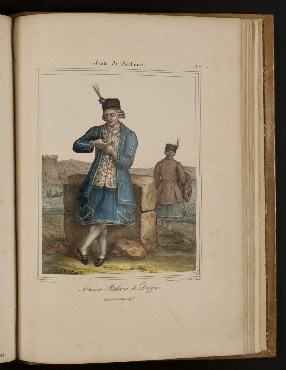 Henri Désiré Charpentier ; Charpentier Père et Fils et Cie élément d'ensemble Anciens Pêcheurs de Dieppe.  (Dépt de la Seine Infre) 1824-1834 1957.164.1.101 Photo
