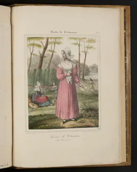 Henri Désiré Charpentier ; Charpentier Père et Fils et Cie élément d'ensemble Femmes de Chartres.  (Dépt d'Eure et Loir) 1824-1834 1957.164.1.118  Photo