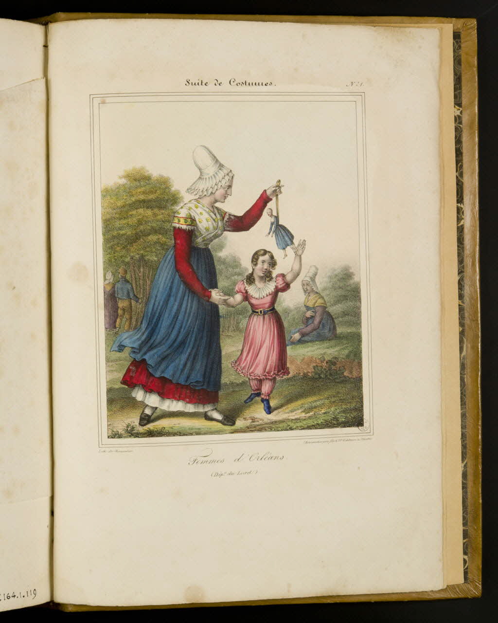 Henri Désiré Charpentier ; Charpentier Père et Fils et Cie élément d'ensemble Femmes d'Orléans.  (Dépt du Loiret) 1824-1834 1957.164.1.120 Photo