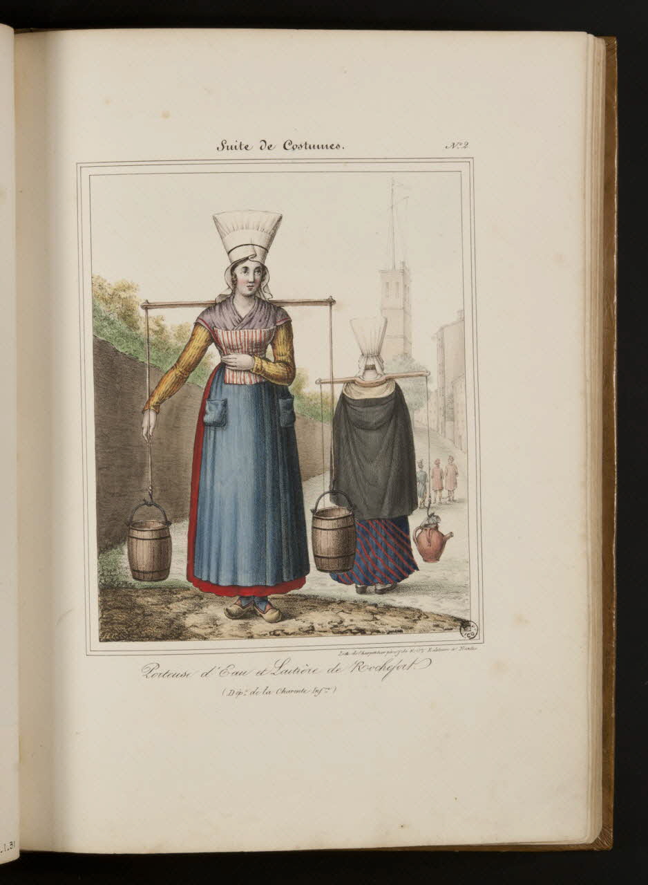 Henri Désiré Charpentier ; Charpentier Père et Fils et Cie élément d'ensemble Porteuse d'Eau et Laitière de Rochefort.  (Dépt de la Charente Infre) 1824-1834 1957.164.1.32 Photo