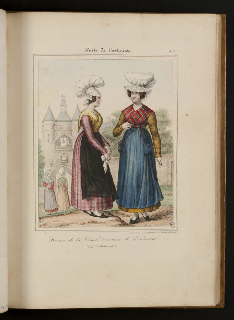 Henri Désiré Charpentier ; Charpentier Père et Fils et Cie élément d'ensemble Femmes de la Classe Ouvrière de Bordeaux.  (Dépt de la Gironde) 1824-1834 1957.164.1.37 Photo