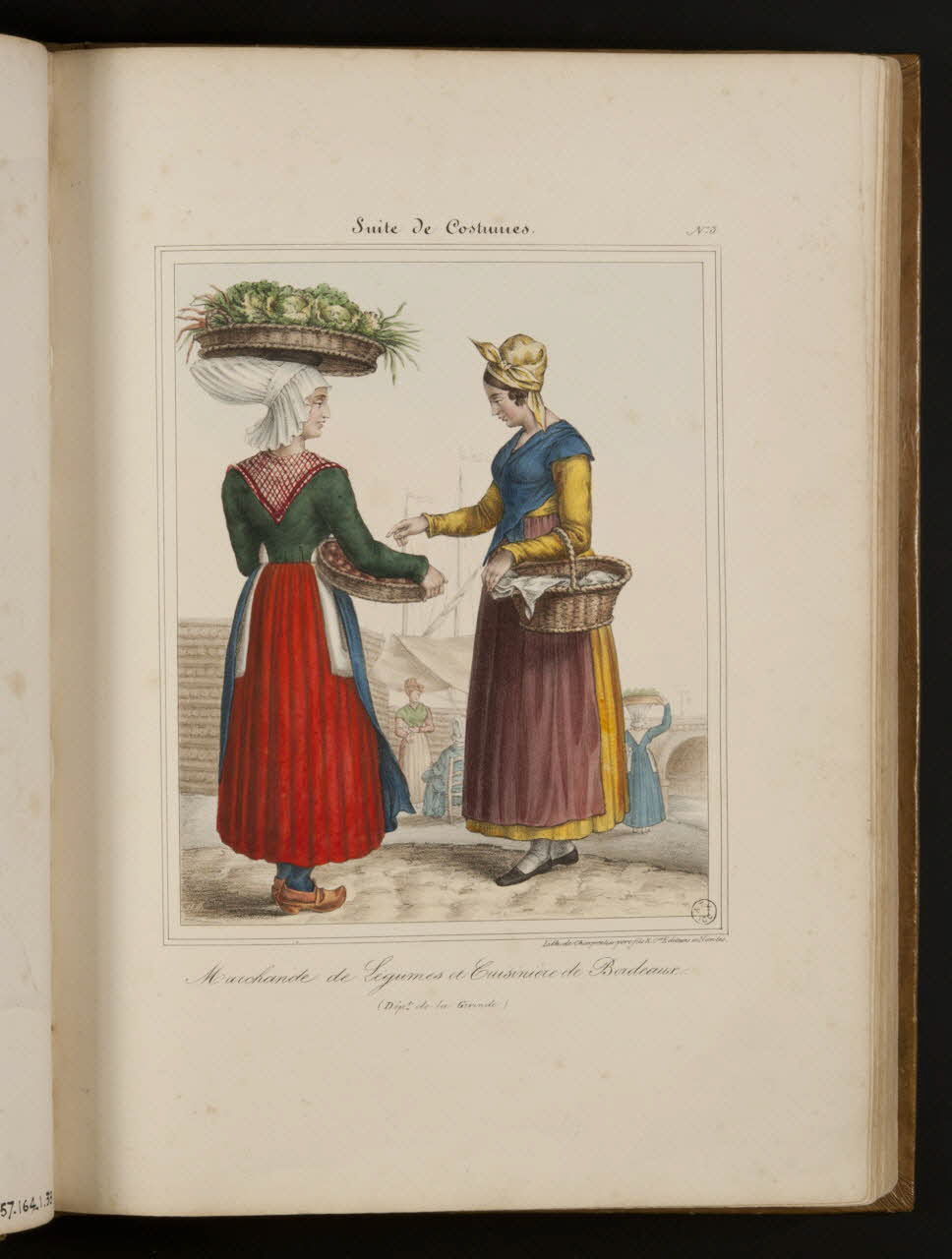 Henri Désiré Charpentier ; Charpentier Père et Fils et Cie élément d'ensemble Marchande de Légumes et Cuisinière de Bordeaux.  (Dépt de la Gironde) 1824-1834 1957.164.1.39 Photo