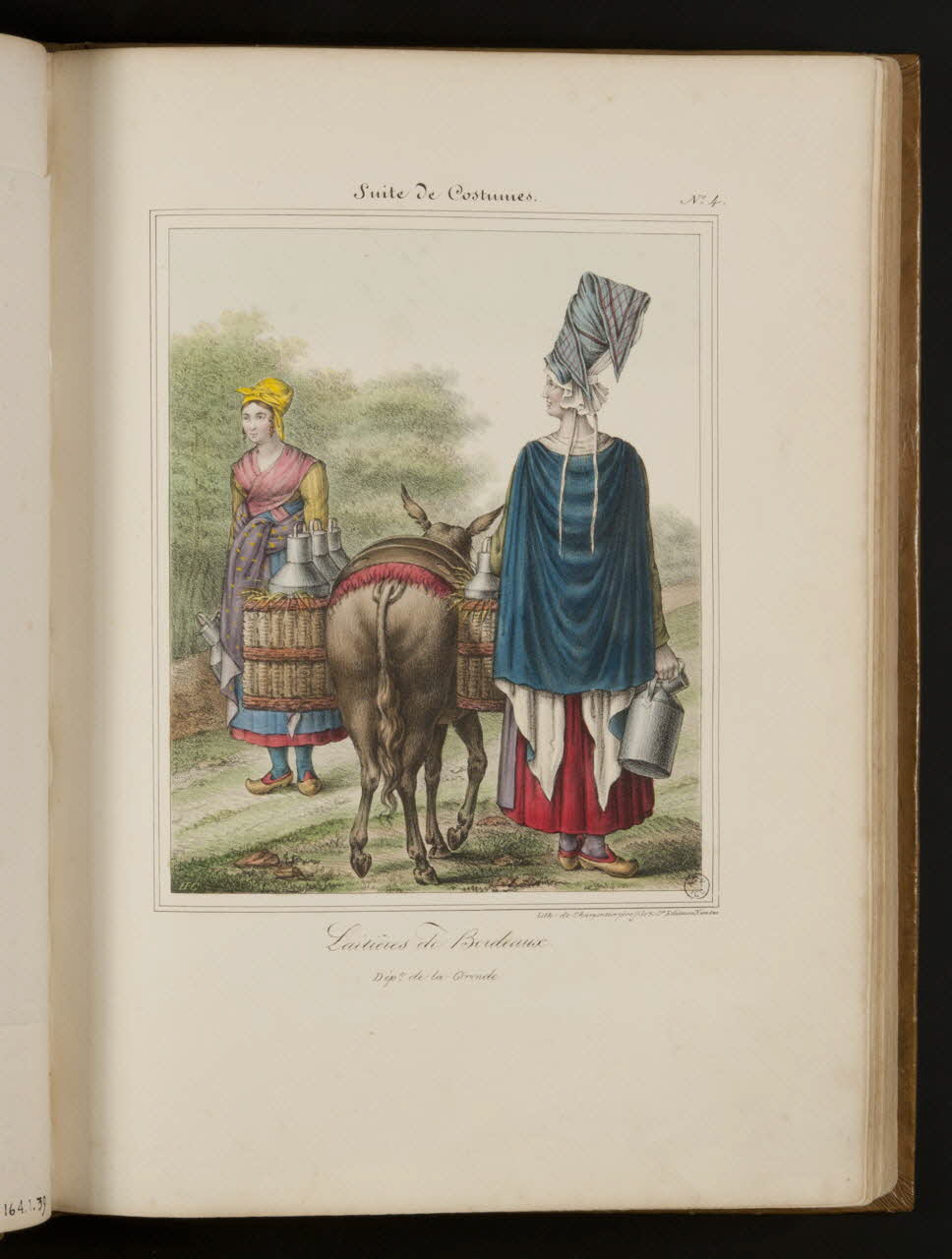 Henri Désiré Charpentier ; Charpentier Père et Fils et Cie élément d'ensemble Laitières de Bordeaux.  Dépt de la Gironde 1824-1834 1957.164.1.40 Photo