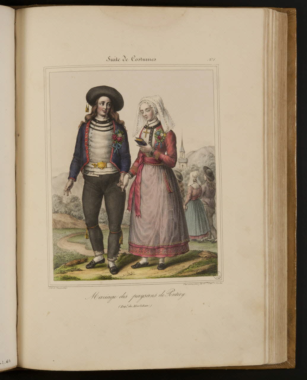 Henri Désiré Charpentier ; Charpentier Père et Fils et Cie élément d'ensemble Mariage des paysans de Pontivy.  (Dépt du Morbihan.) 1824-1834 1957.164.1.61 Photo