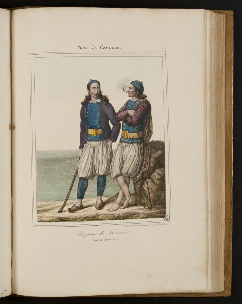 Henri Désiré Charpentier ; Charpentier Père et Fils et Cie élément d'ensemble Paysans de Lesneven.  (Dépt du Finistère.) 1824-1834 1957.164.1.73 Photo
