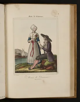 Henri Désiré Charpentier ; Charpentier Père et Fils et Cie élément d'ensemble Mariée de Douarnenez  (Dépt du Finistère) 1824-1834 1957.164.1.82  Photo