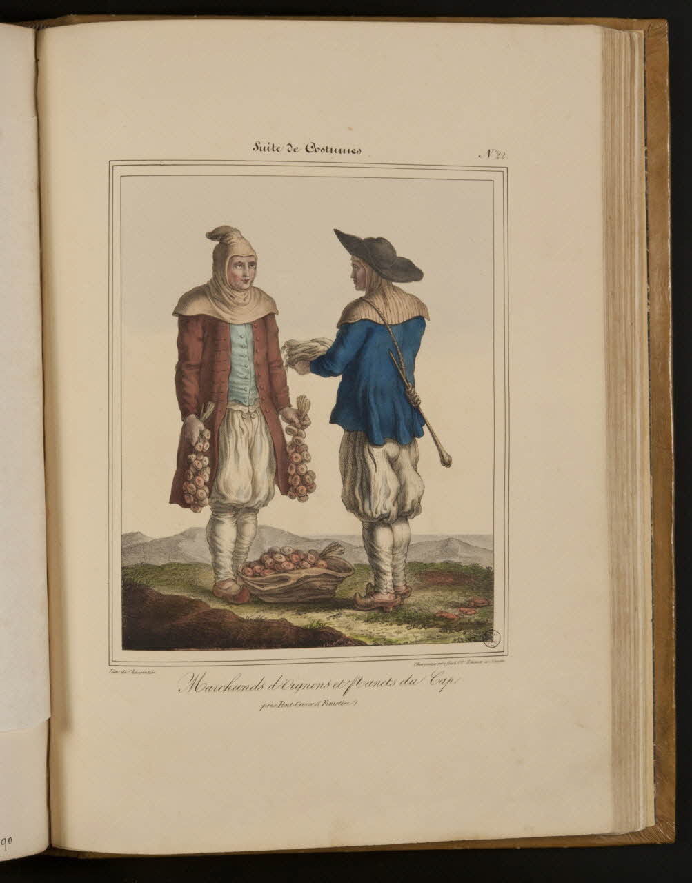 Henri Désiré Charpentier ; Charpentier Père et Fils et Cie élément d'ensemble Marchands d'Oignons et panets du Cap  près Pont-Croix, (Finistère) 1824-1834 1957.164.1.91 Photo