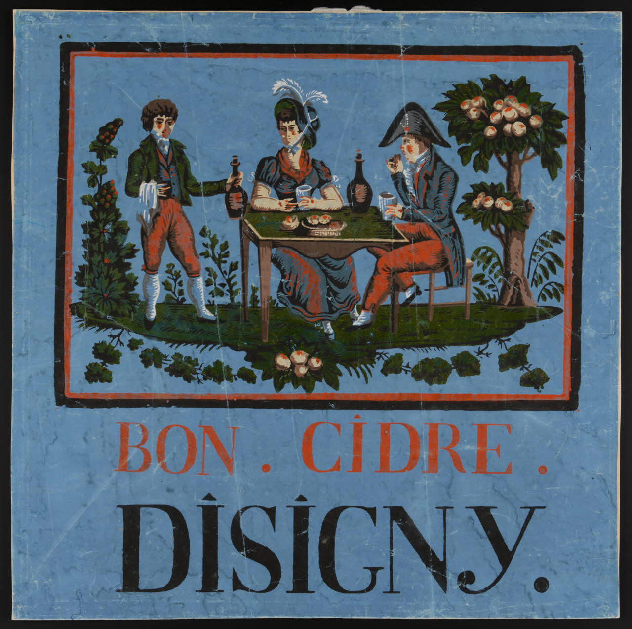dessin BON. CIDRE.  DISIGNY 1957.171.29 Photo
