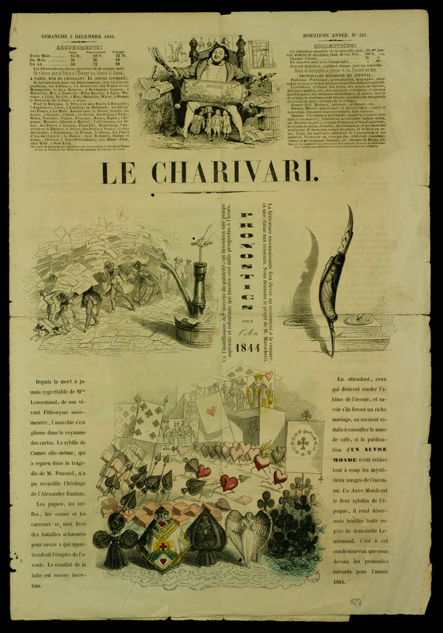 estampe LE CHARIVARI. 1957.172.12 Photo