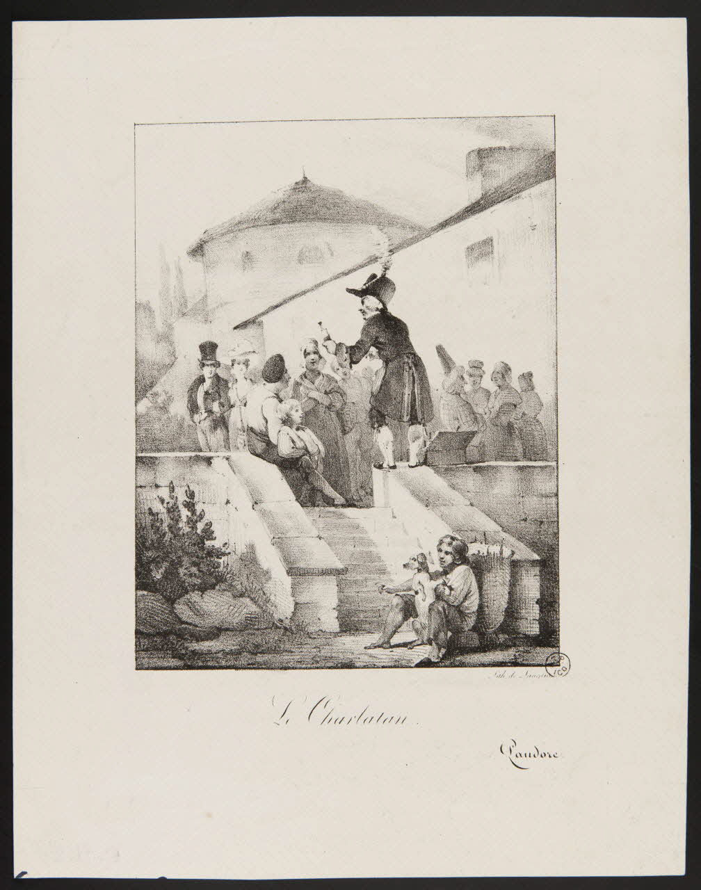 estampe Le Charlatan. 1957.172.2 Photo