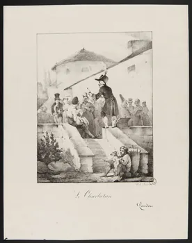 estampe Le Charlatan. 1957.172.2 Photo
