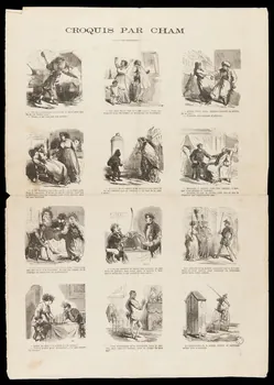 estampe CROQUIS PAR CHAM 1957.175.119 Photo