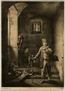 estampe Garçons élevant des rats 1957.175.12 Photo