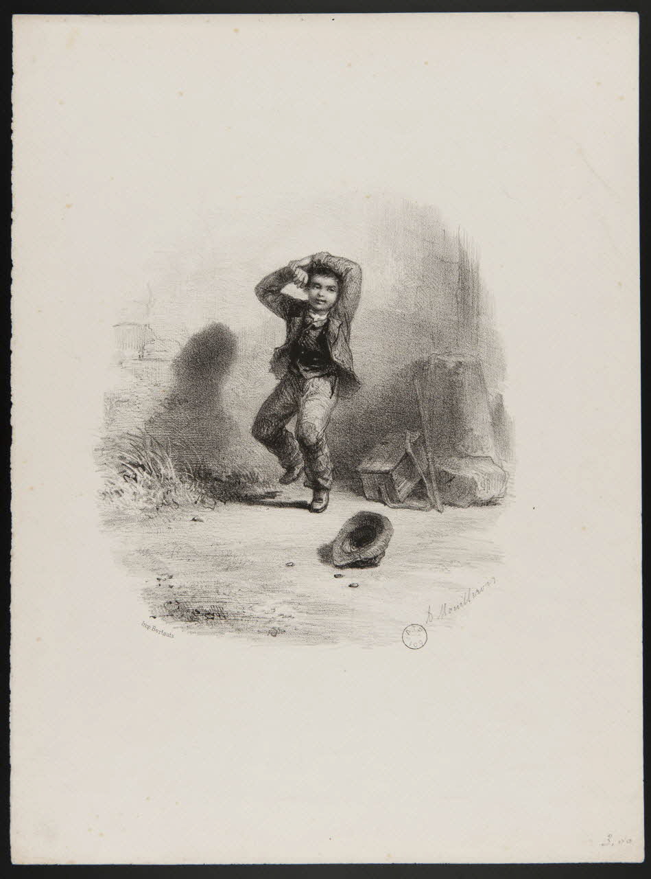 estampe Jeune danseur de rue 1957.175.13 Photo