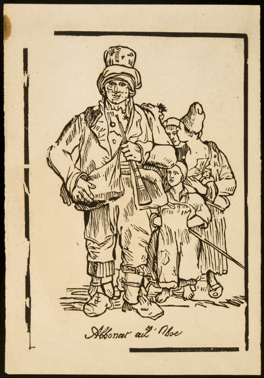 estampe Homme, femme, enfant 1957.175.152 Photo