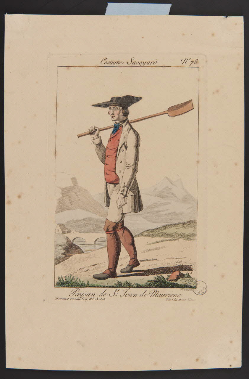 élément d'ensemble Paysan de St Jean de Mauriene 1957.175.154 Photo