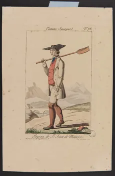 élément d'ensemble Paysan de St Jean de Mauriene 1957.175.154  Photo