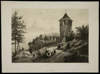 estampe LES VOIRONS. 1957.175.178  Photo
