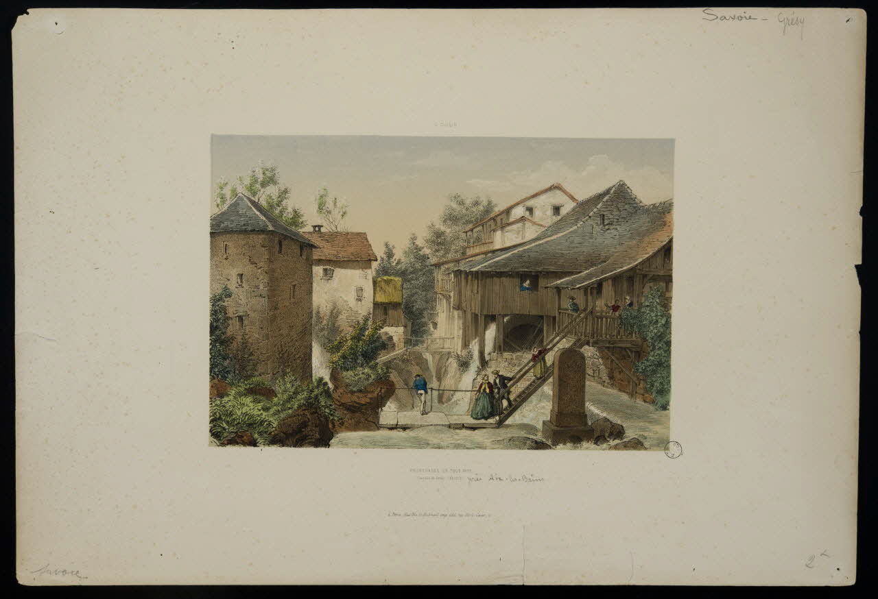 estampe PROMENADES EN TOUS PAYS. 1957.175.180 Photo