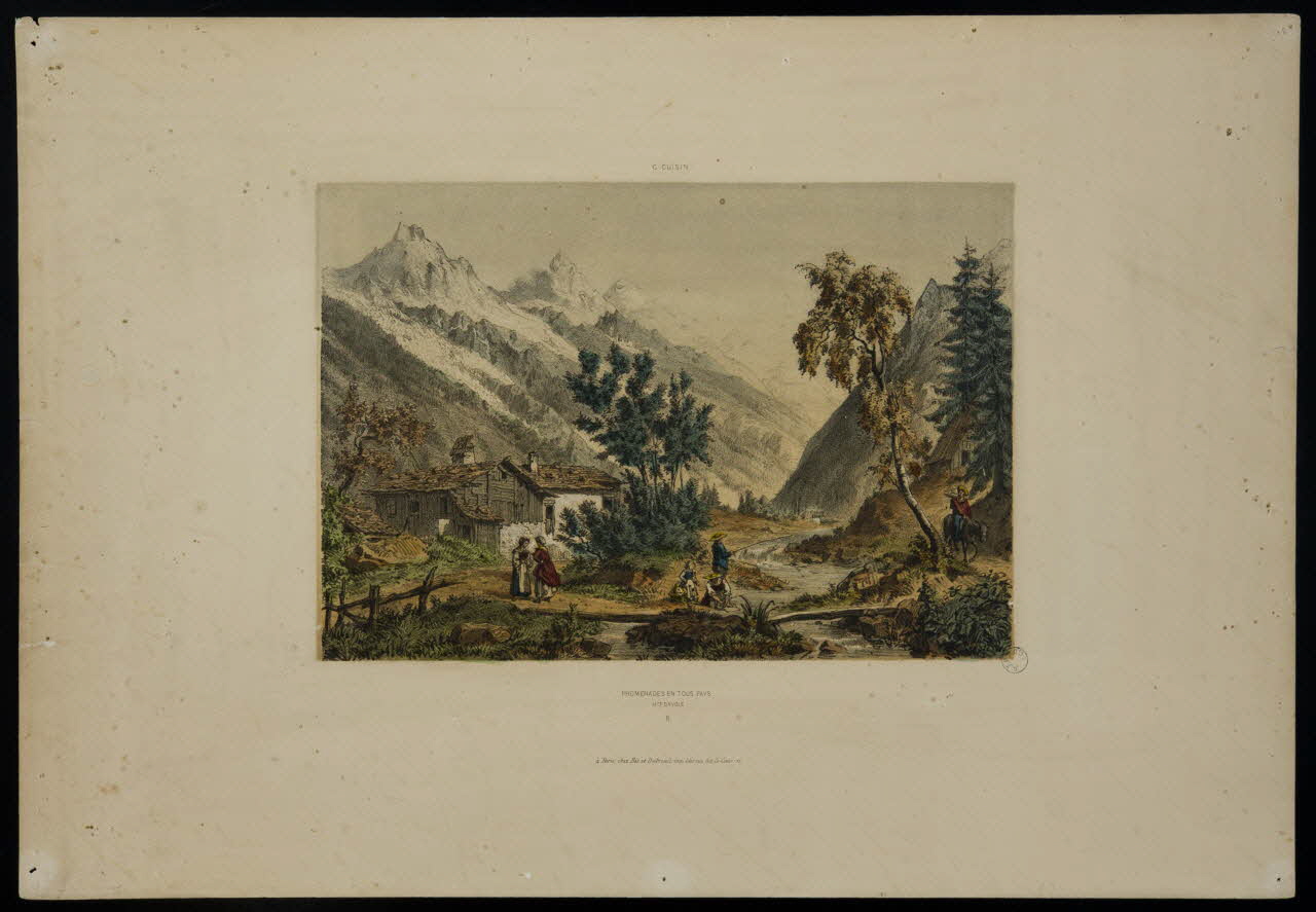 estampe PROMENADES EN TOUS PAYS. 1957.175.184 Photo