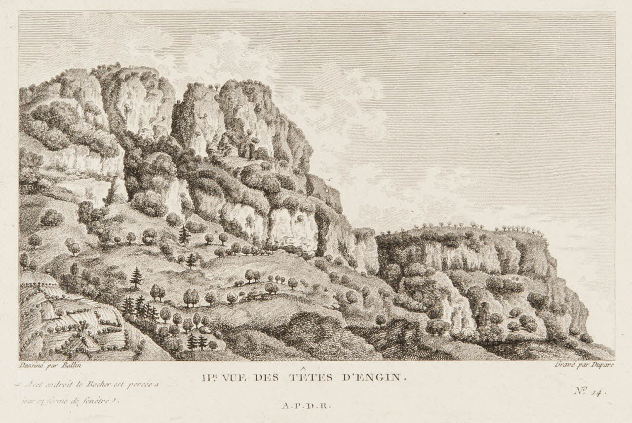 estampe IIE. VUE DES TETES D'ENGIN. 1957.175.195.2 Photo