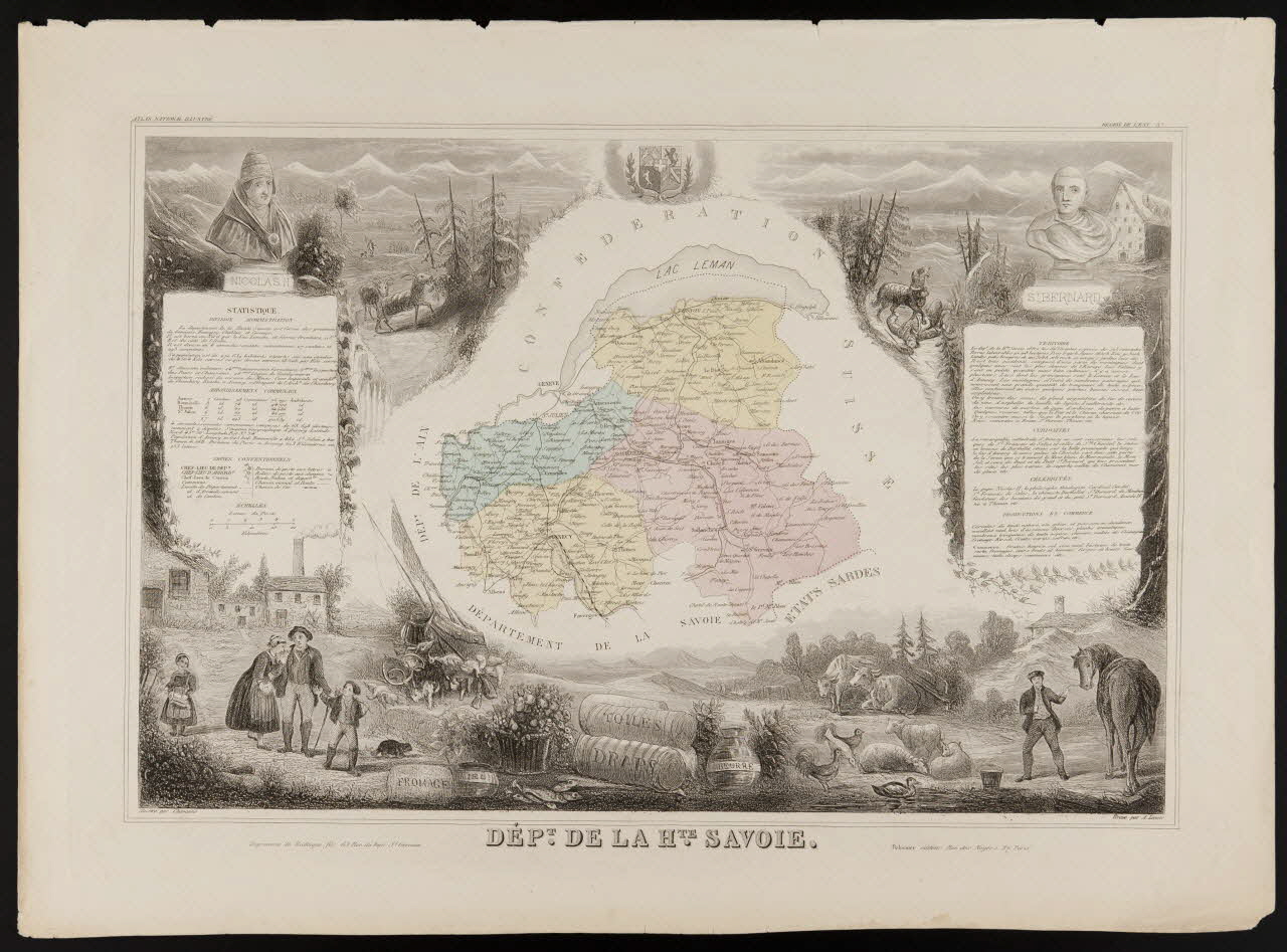 estampe DEPT. DE LA HTE. SAVOIE. 1957.175.197 Photo