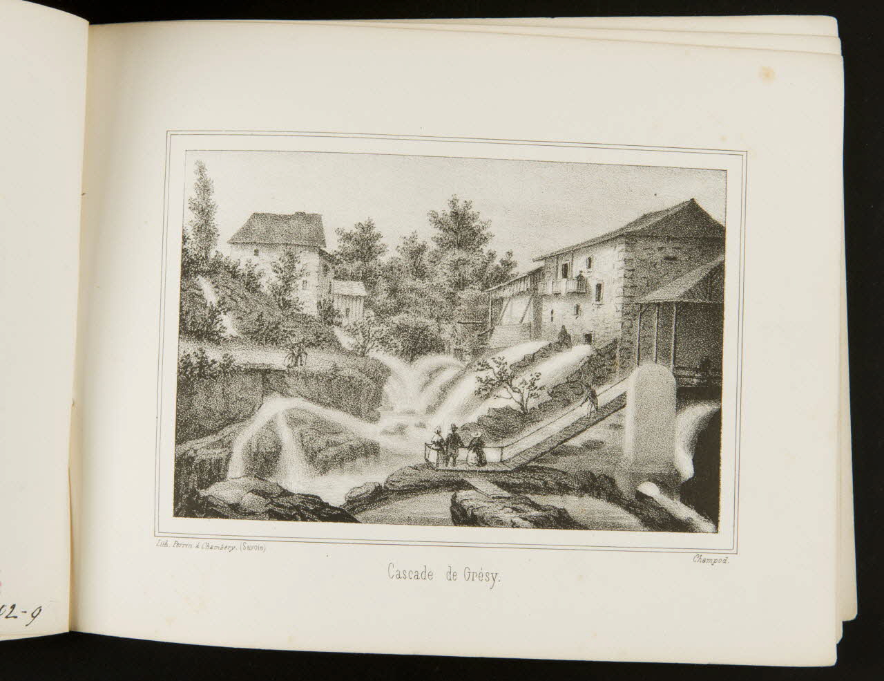 album Cascade de Grésy. 1957.175.202.10 Photo